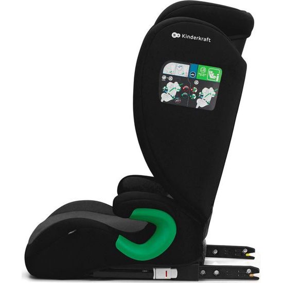 Autosedačka Kinderkraft Junior FIX 2019 Isofix black