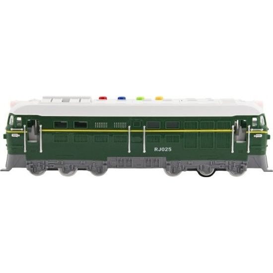 Lokomotiva/Vlak zelená - na baterie