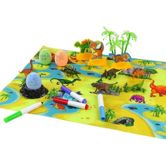 Kreativní dinosauří sada malování - dinosauří vajíčka