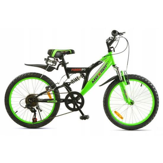 Mexller odpružené dětské kolo FOXER 20" zelená