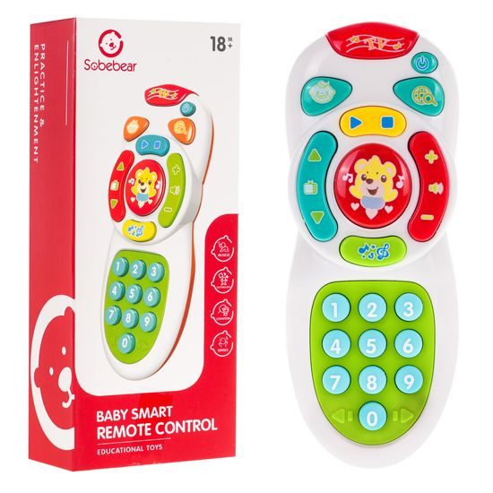Dětský televizní ovladač Smart Control se světly a zvuky