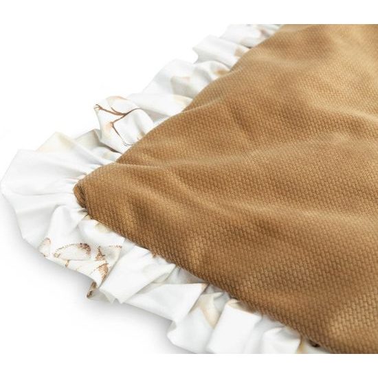 Sada do kočárku Sensillo Velvet s volánky - sladké sny