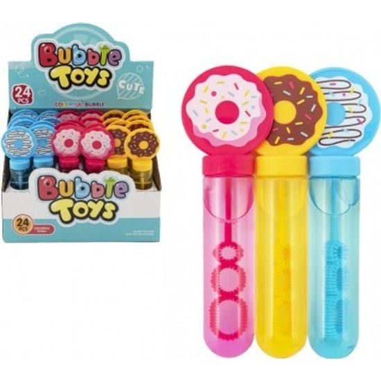 Bublifuk trubice donut/kobliha - mix 3 barvy