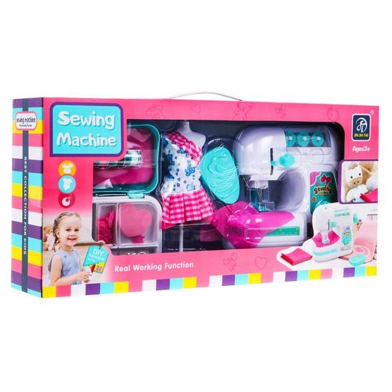 ODZKOUŠENO Dětský šicí stroj s příslušenstvím Sewing Machine II