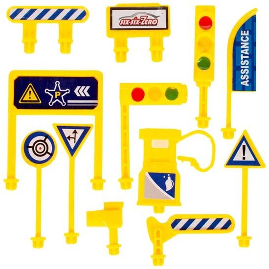 Policejní centrum s dráhou, autíčky a helikoptérou Police Station