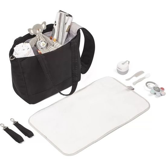 BABYONO Taška přebalovací Best Time Ever Black