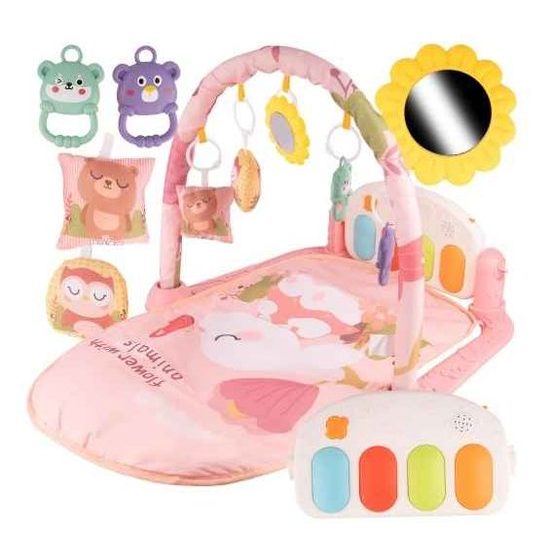 Dětská hrací deka s piankem Ocean - modrá