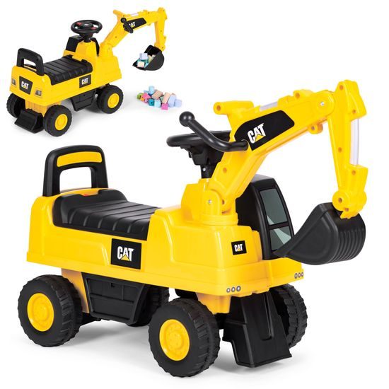Dětské odrážedlo Catepillar - bagr