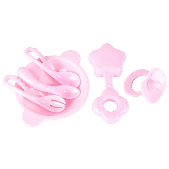 Mluvící panenka s oblečením a pejskem My Baby 32 cm