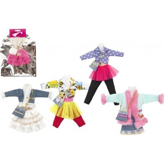 Oblečky na panenky - mix druhů