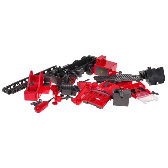 Šroubovací požární auto se zvuky a funkcí vody Fire Brigade