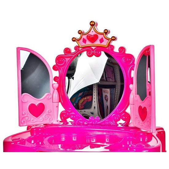 POŠKOZENÝ OBAL Doris dětský toaletní stoleček Kouzelné zrcadlo