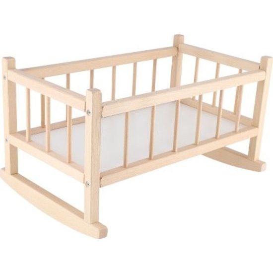 Dřevěná Kolébka pro panenky