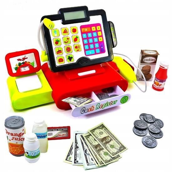 Doris dětská elektronická pokladna s váhou