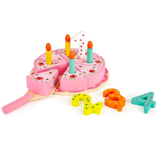 Ecotoys narozeninový dort na krájení Birthday Cake