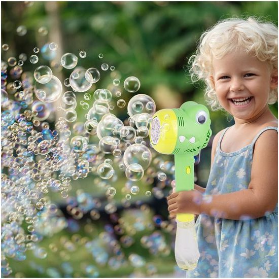 Dětský bublifuk na baterie Crocodille Bubble