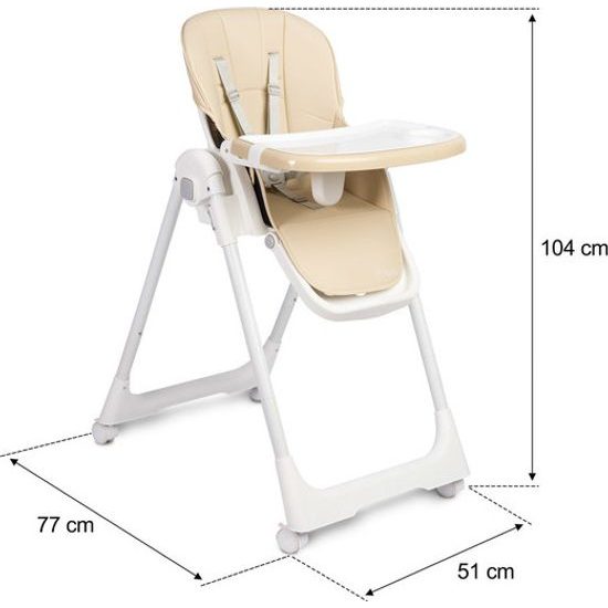 Dětská jídelní židlička Megalo begie