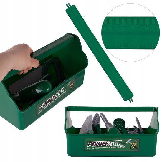 Sada dětského nářadí ve skříňce Power Tool