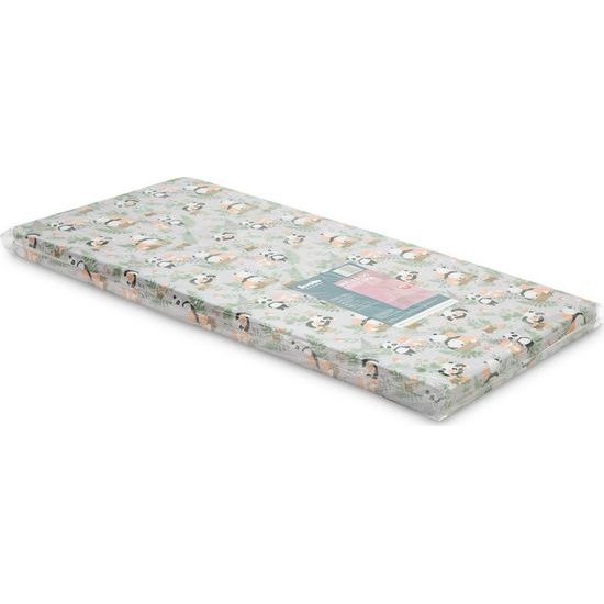 Dětská matrace do postýlky panda a liška 120x60 cm