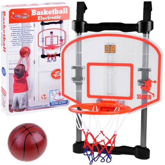 Dětský basketbalový koš na dveře Electronic Basketball