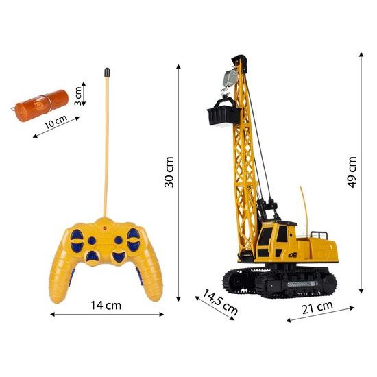 Pásový jeřáb na dálkové ovládání Cheetah 678