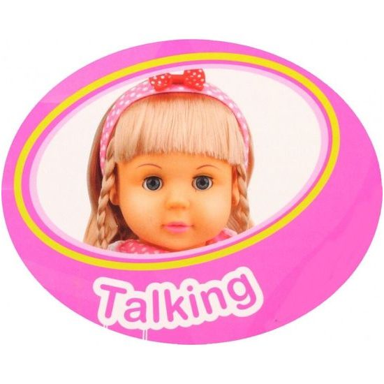 Chodící a mluvící panenka s oblečením Belinda 42 cm