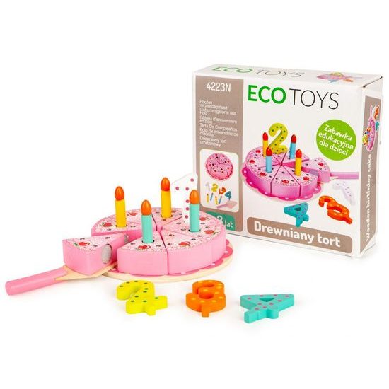 Ecotoys narozeninový dort na krájení Birthday Cake