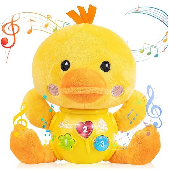 Interaktivní plyšová kačenka na baterie Magic Duck