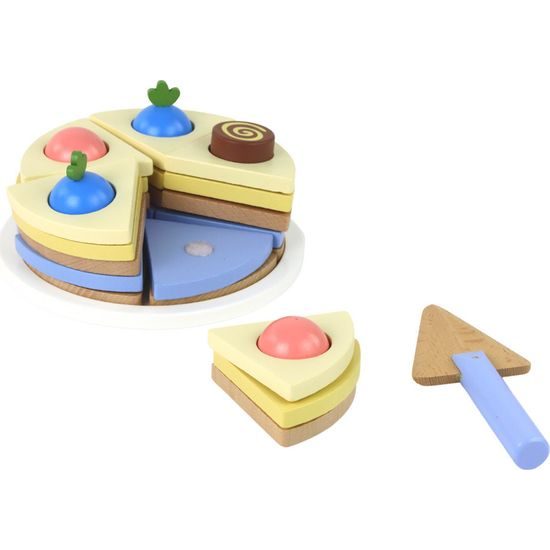 Dřevěný dort 8ks