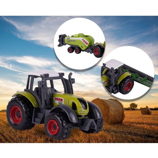 Souprava zemědělských strojů a zvířátek Farmer Set