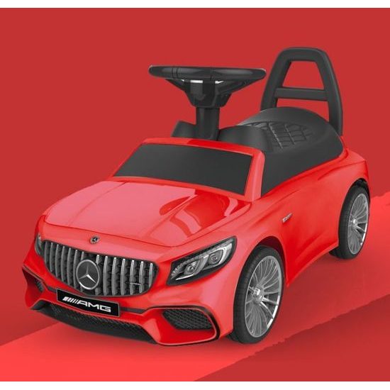 Odrážedlo Mercedes AMG S 65 s LED světly červené