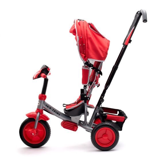 Baby Mix dětská tříkolka s LED světly Lux Trike červená