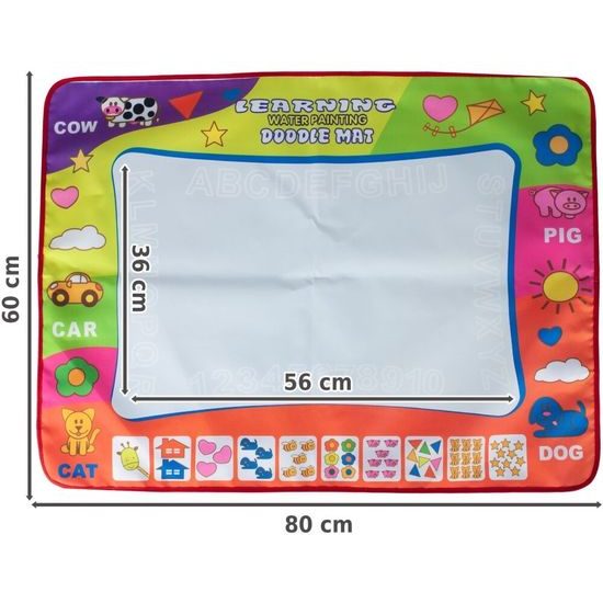 Kresliaca vodná deka pre deti Doodle Mat