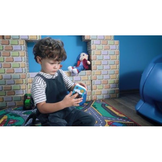 Naučný mobilní telefon moudré sovy s krytem na baterie