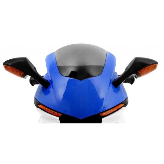 Dětská elektrická motorka Superbike modrá