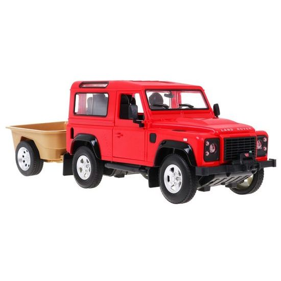 Rastar auto na dálkové ovládání Land Rover Defender 1:14 červené