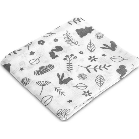 Sensillo Mušelínová plena les bílá