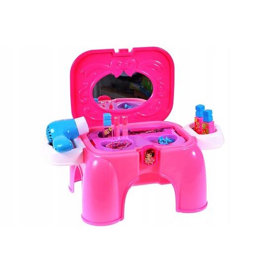 Přenosný salón krásy pro děti s příslušenstvím Beauty Set