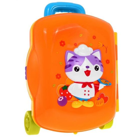 Huile Toys přenosná kuchyňka v kufříku se světlem a zvukem Chef Suitcase
