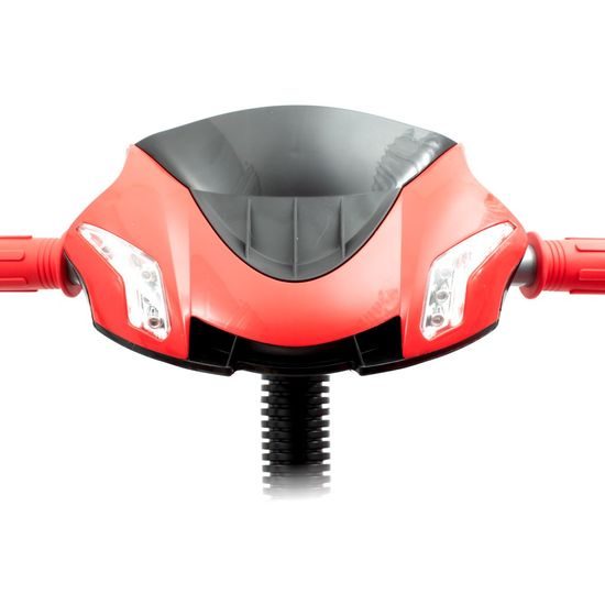 Baby Mix dětská tříkolka s LED světly Lux Trike červená