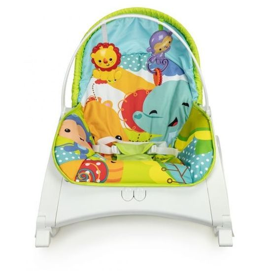 Ecotoys kojenecké lehátko 3v1 s vibracemi a hudbou Animal 5