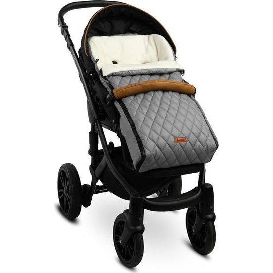 Prošívaný fusak Polar šedý