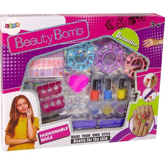 Velká dětská sada na lakování nehtů