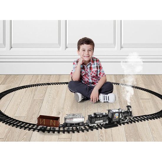 Vláčkodráha na baterie s kouřovými efekty a dálkovým ovládáním Classical Train