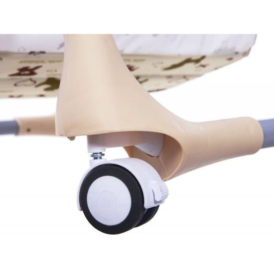 Ecotoys jídelní židlička 2v1 béžová