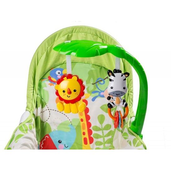 Ecotoys kojenecké lehátko 3v1 s vibracemi a hudbou Animal 4