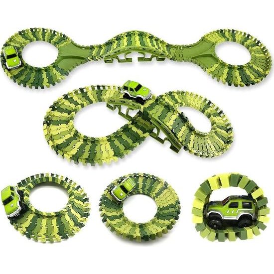 Velká dinosauří dráha s figurkami