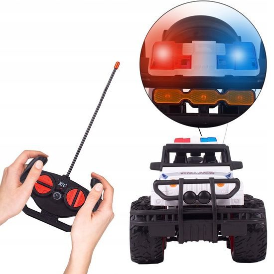 Policejní auto na dálkové ovládání Super Police Car 1:14