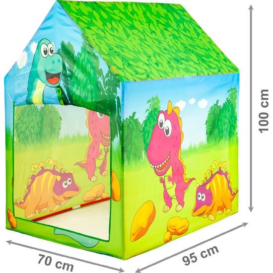 Ecotoys dětský stan Dinosauři