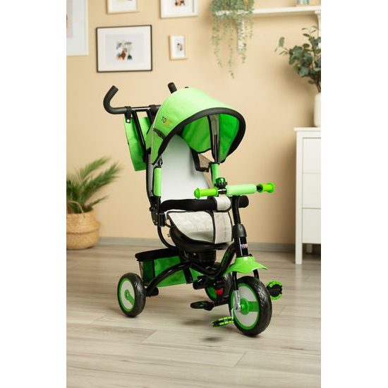 Dětská tříkolka Timmy zelená
